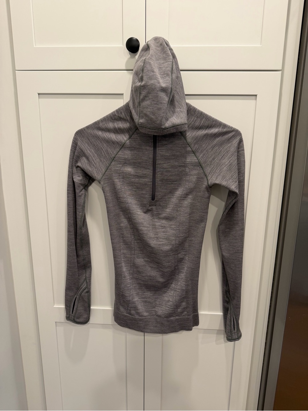 lululemon athletica Gray Lightweight Hooded Pullover